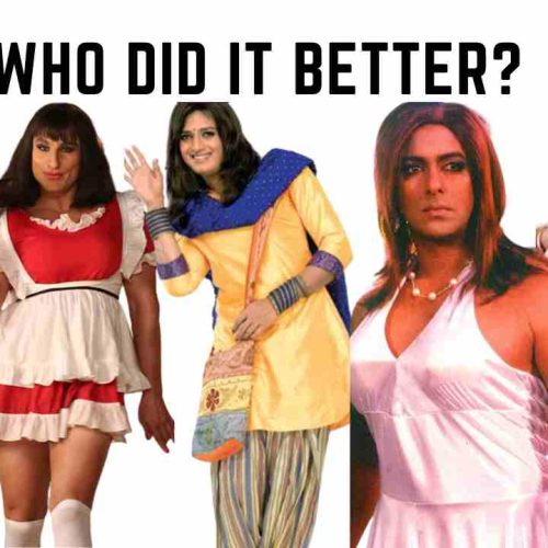 From SRK to Big B: Actors who did female roles on the silver screen; Who did it better?